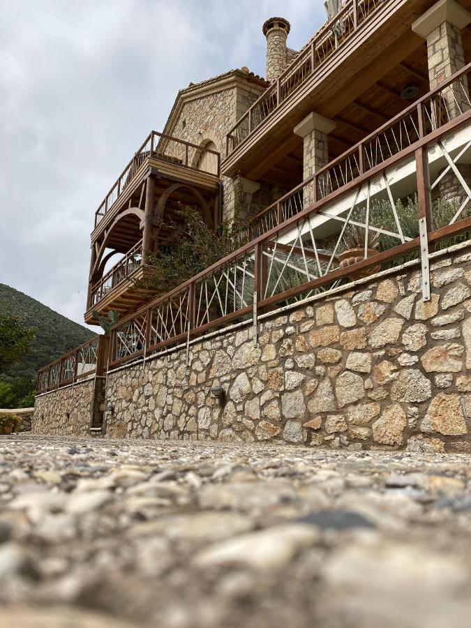 Two-Storey Mansion At The Sea Arkadiko Chorio Exterior photo