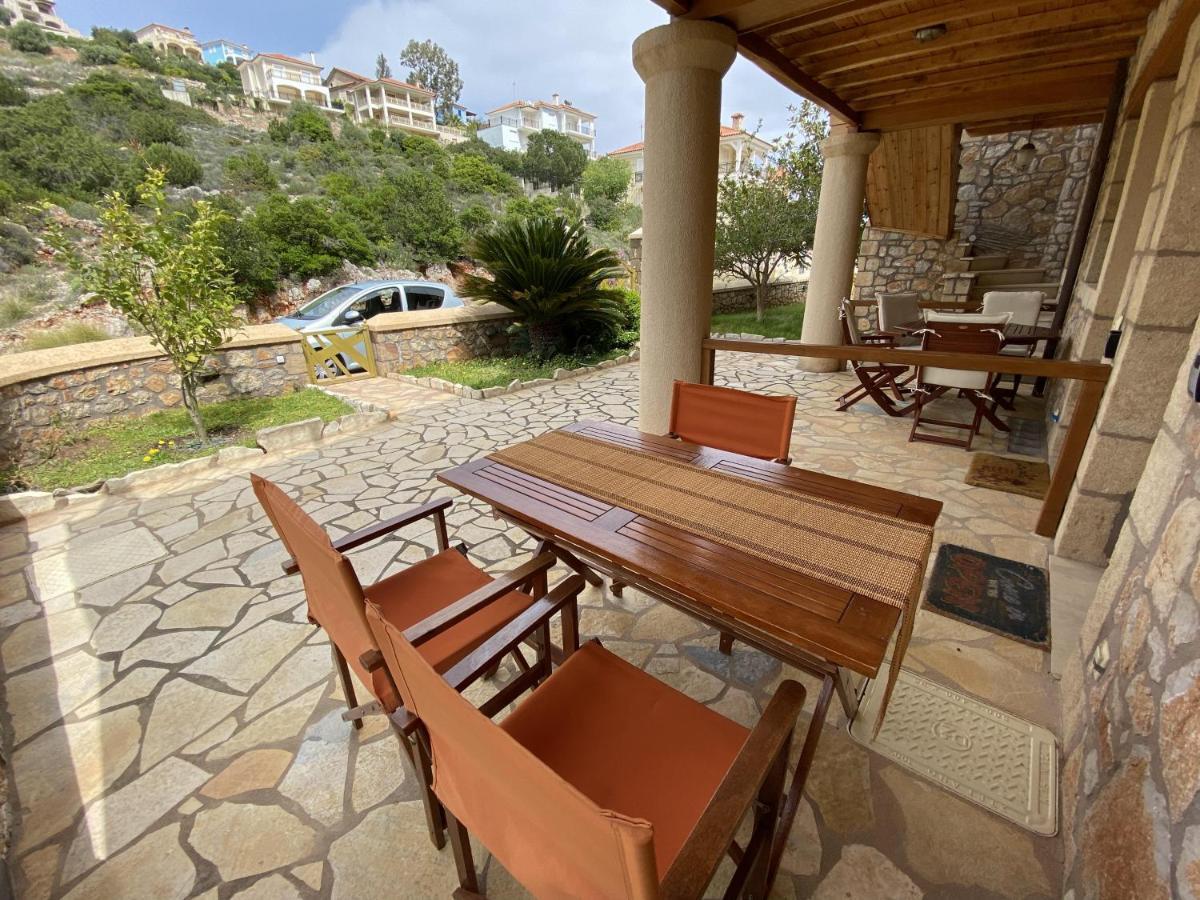 Two-Storey Mansion At The Sea Arkadiko Chorio Exterior photo