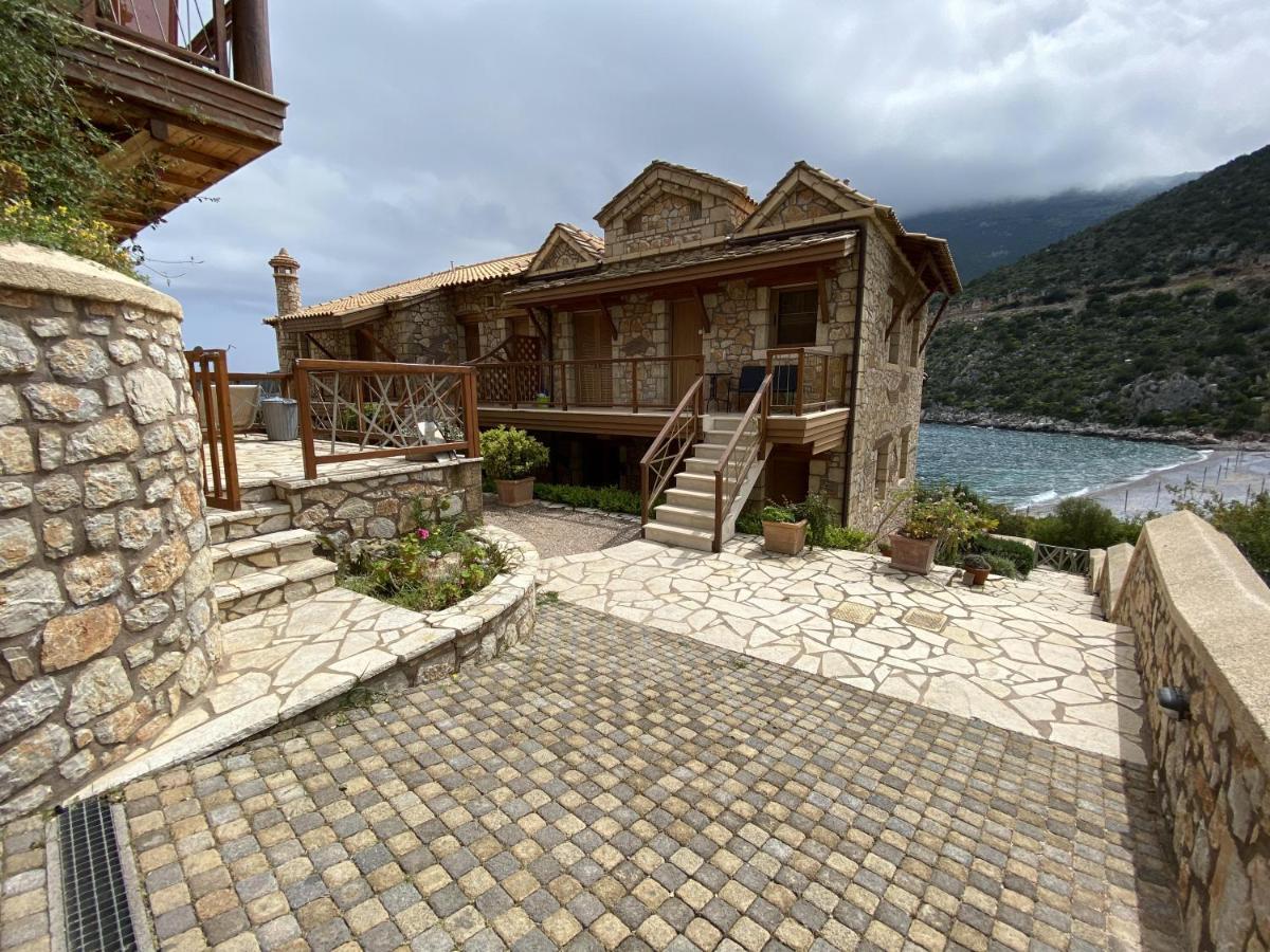 Two-Storey Mansion At The Sea Arkadiko Chorio Exterior photo