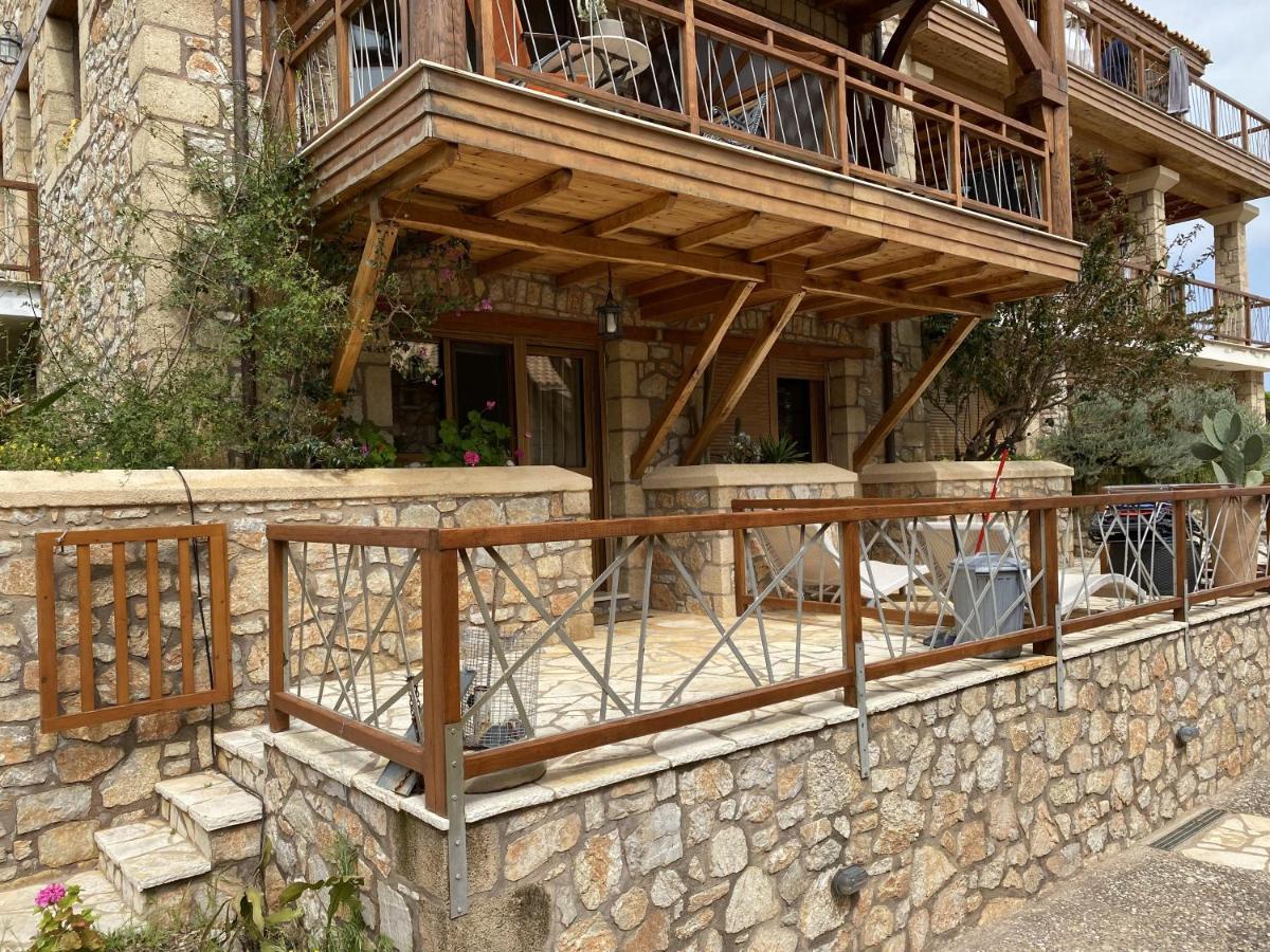 Two-Storey Mansion At The Sea Arkadiko Chorio Exterior photo