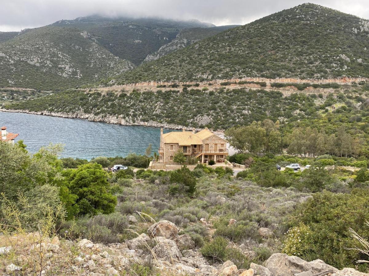 Two-Storey Mansion At The Sea Arkadiko Chorio Exterior photo