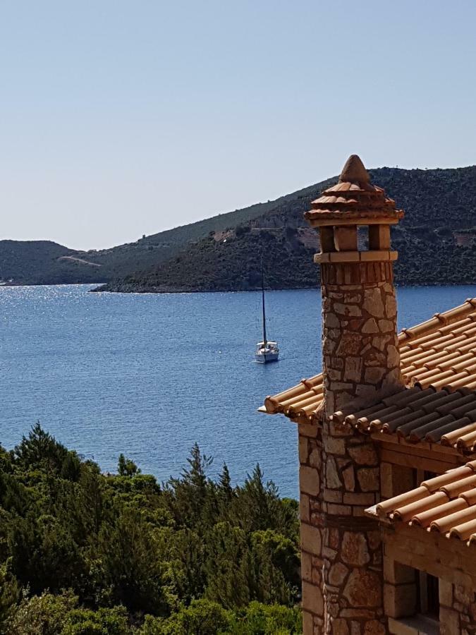 Two-Storey Mansion At The Sea Arkadiko Chorio Exterior photo